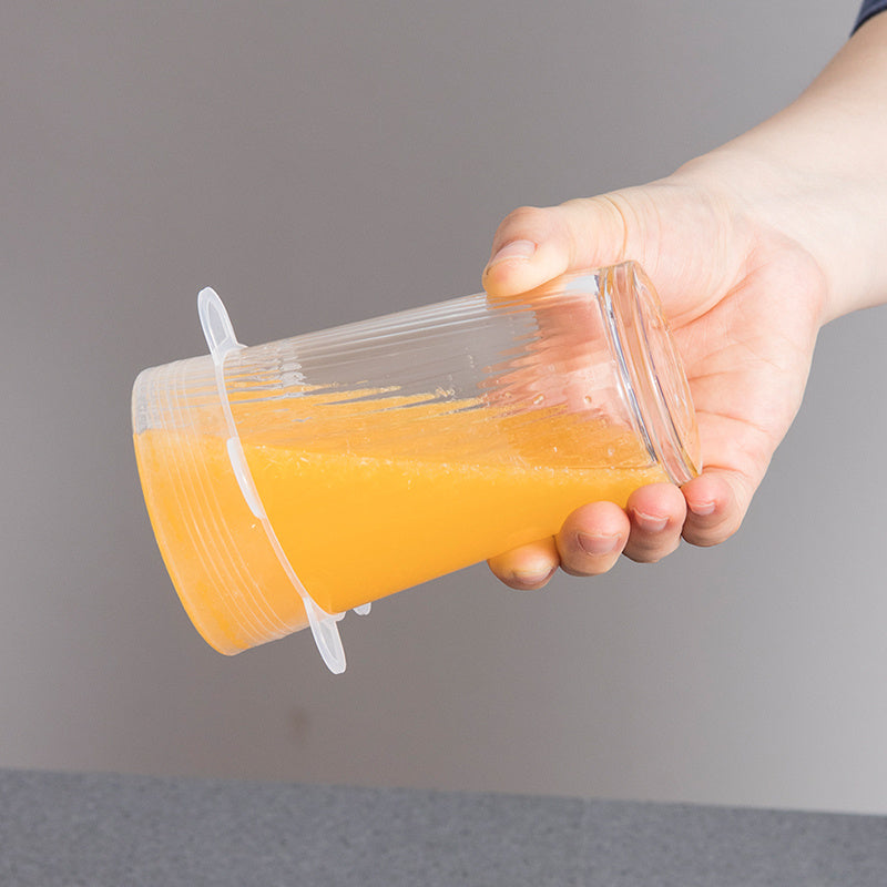 6-Piece Reusable Silicone Stretch Lids – Food-Grade Elastic Covers for Bowls, Cups & Containers