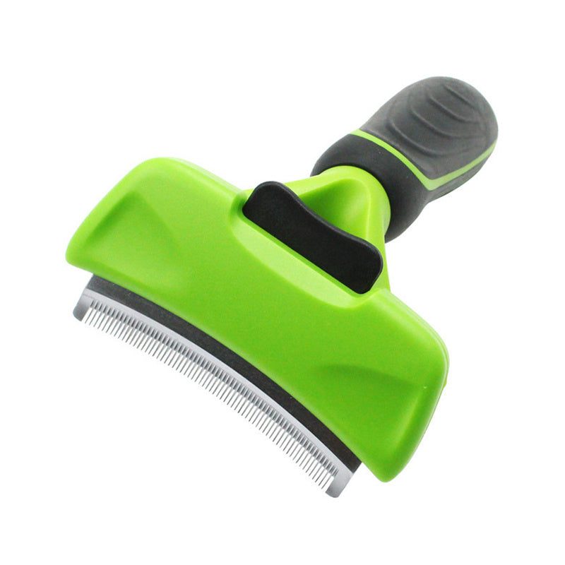 Best Fine Tooth Dog & Cat Grooming Comb – Portable Pet Hair Remover & Deshedding Tool