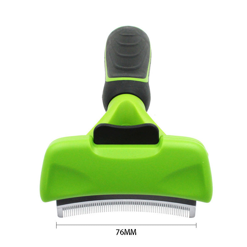 Best Fine Tooth Dog & Cat Grooming Comb – Portable Pet Hair Remover & Deshedding Tool