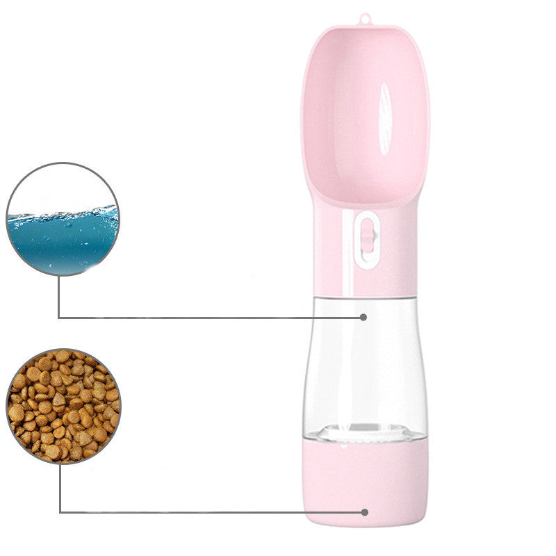 Best Portable Dog Water Bottle Dispenser – Leak-Proof Travel Dog Water Bottle with Bowl