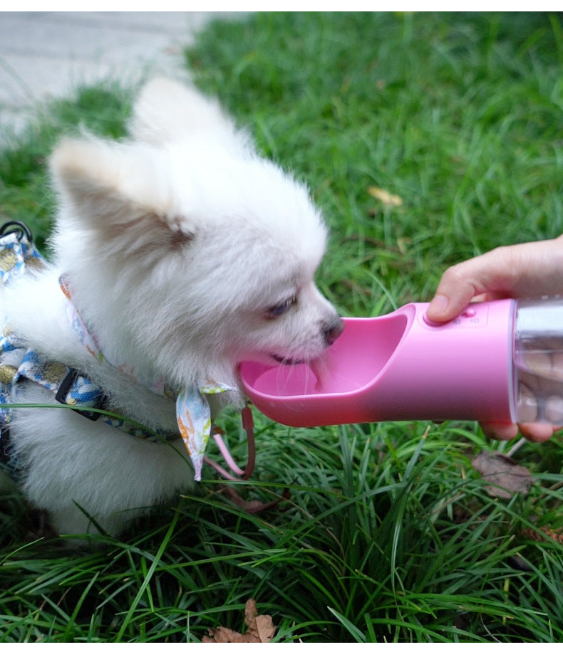 Best Portable Dog Water Bottle Dispenser – Leak-Proof Travel Dog Water Bottle with Bowl