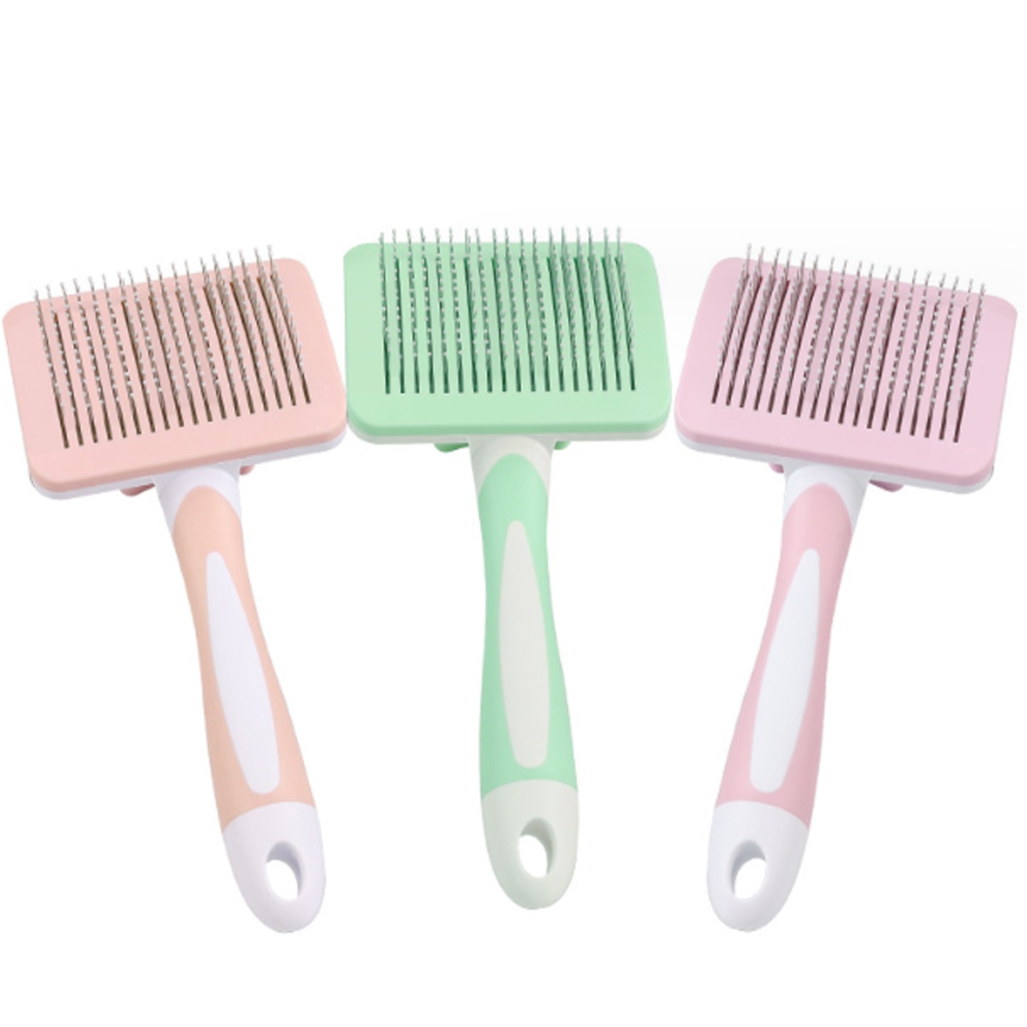 Professional Pet Self Cleaning Slicker Brush – Hair Removal & Massage Grooming Comb for Dogs & Cats