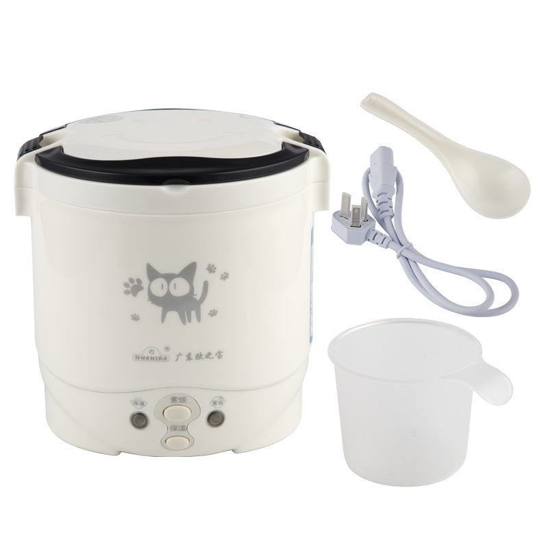 Ouzhibao 1L Mini Rice Cooker for Car & Truck – Portable 12V/24V Electric Travel Cooker