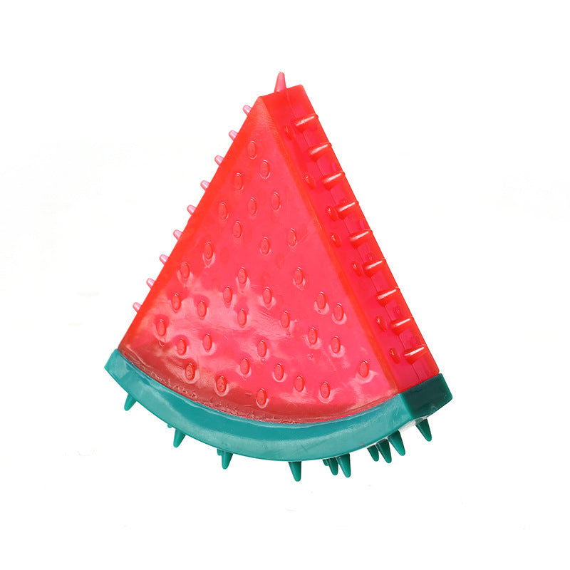 Durable Fruit-Shaped Pet Chew Toy – Pineapple & Lemon Puppy Dog Chew Toy with Sound