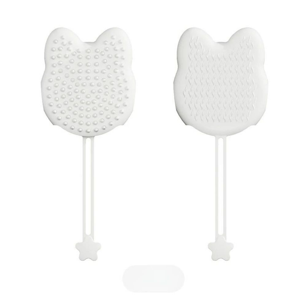 Silicone Pet Bathing Brush Gloves – Soft Pet Cleaning & Grooming Glove for Dogs & Cats