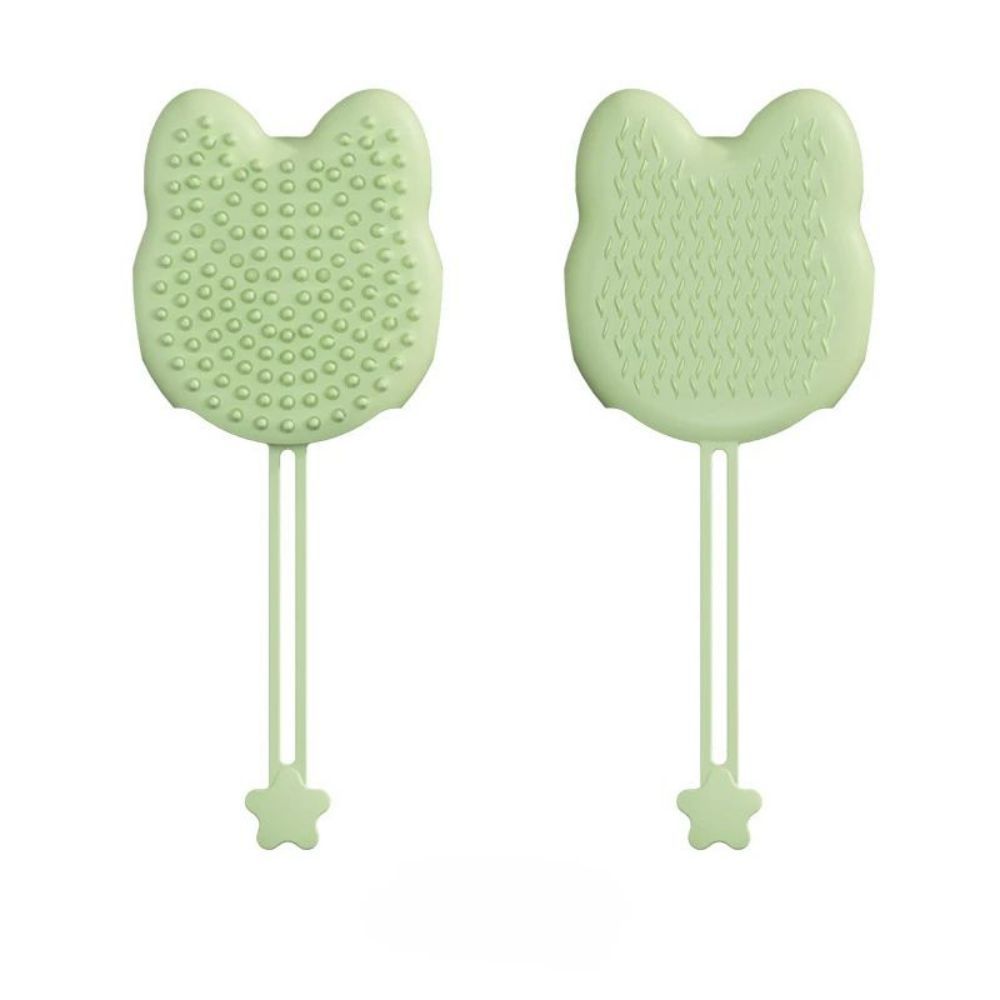 Silicone Pet Bathing Brush Gloves – Soft Pet Cleaning & Grooming Glove for Dogs & Cats