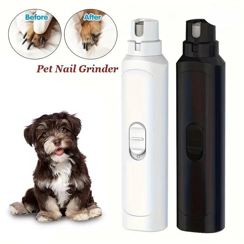 Professional Electric Pet Nail Grinder – Safe Nail Trimmer for Dogs & Cats, Battery Operated
