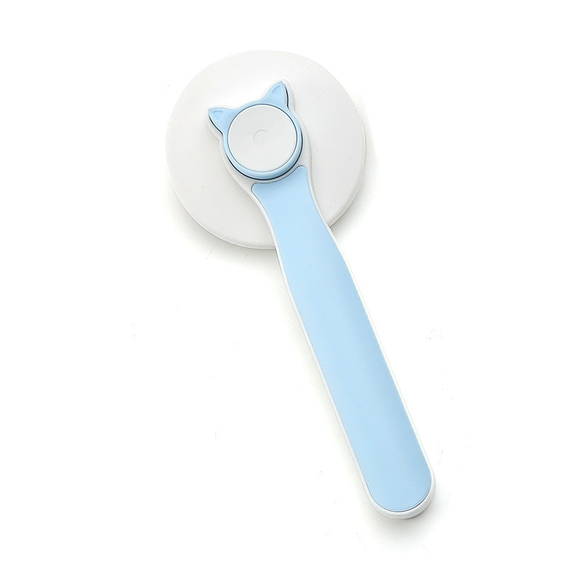 Self-Cleaning Pet Grooming Brush – Slicker Brush for Dogs & Cats to Remove Loose Hair, Mats & Tangles