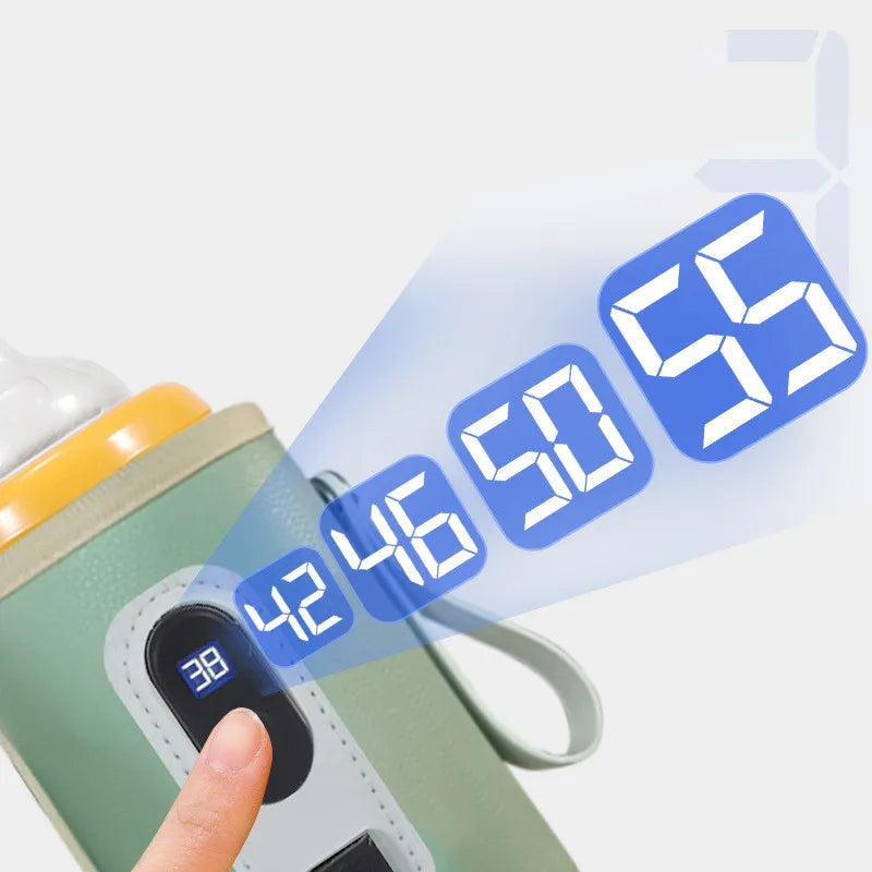 Cozy Portable Bottle Warmer – Compact & Fast-Heating Warmer for Baby Bottles
