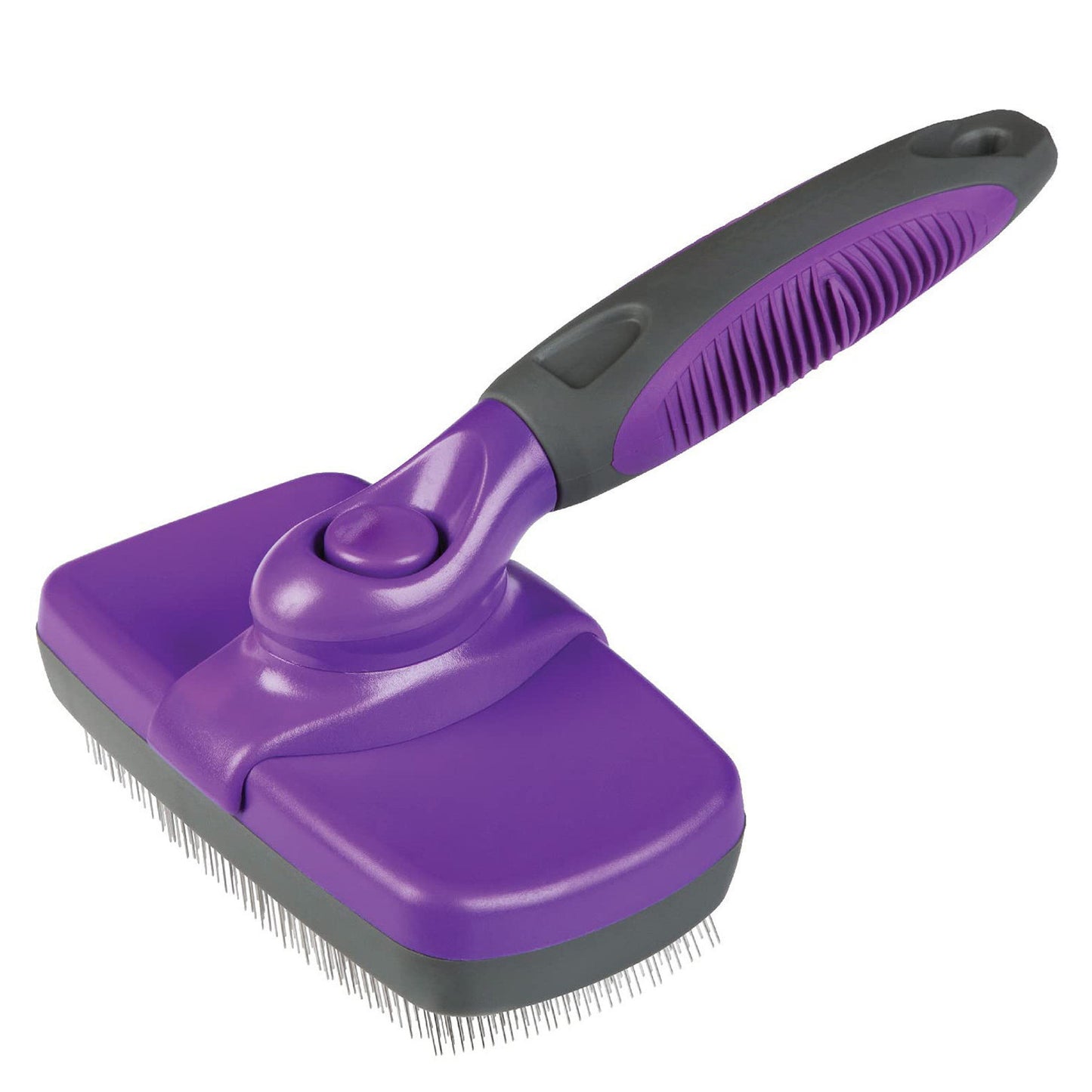 Easy Clean Self-Cleaning Slicker Brush for Dogs & Cats – Gentle Grooming Comb