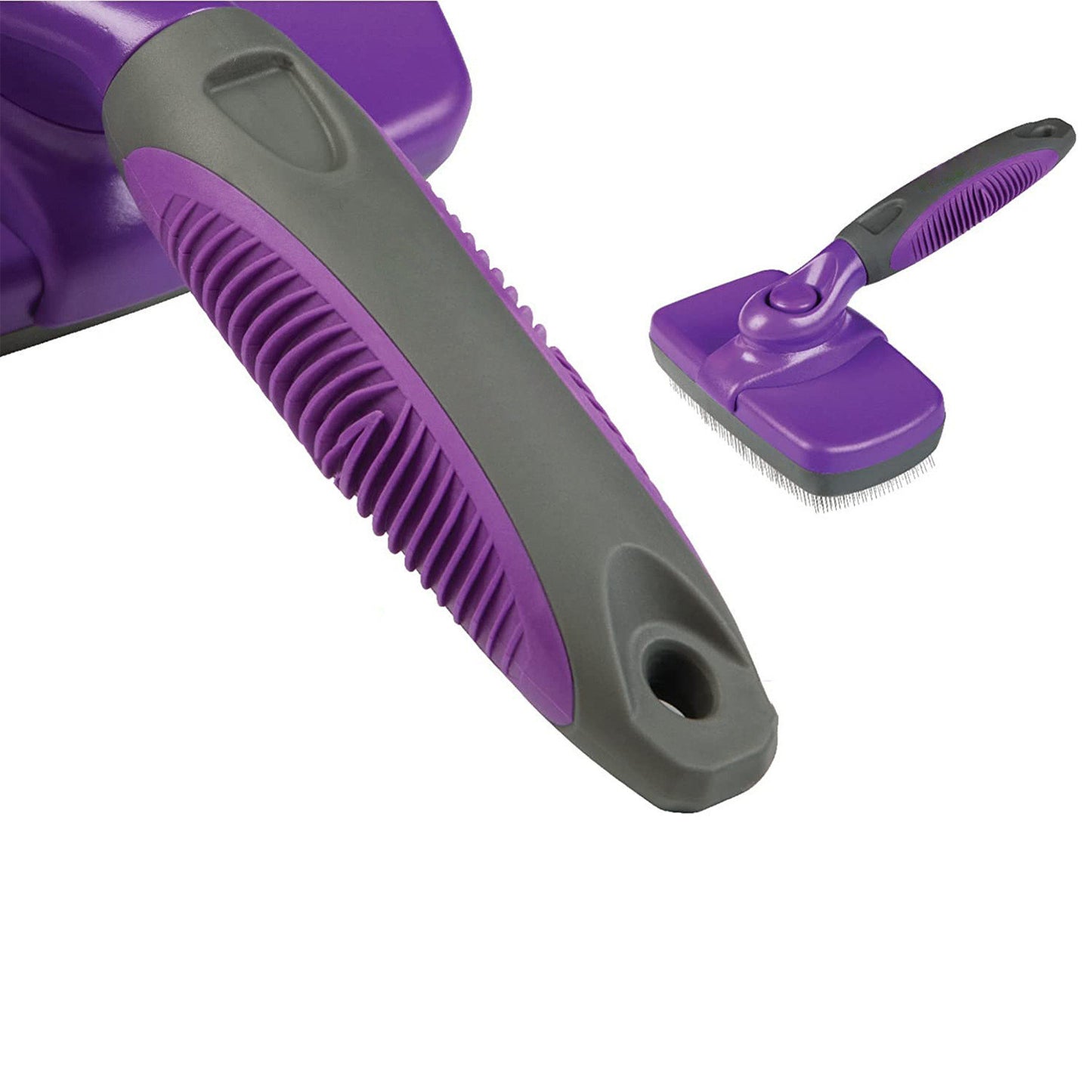 Easy Clean Self-Cleaning Slicker Brush for Dogs & Cats – Gentle Grooming Comb