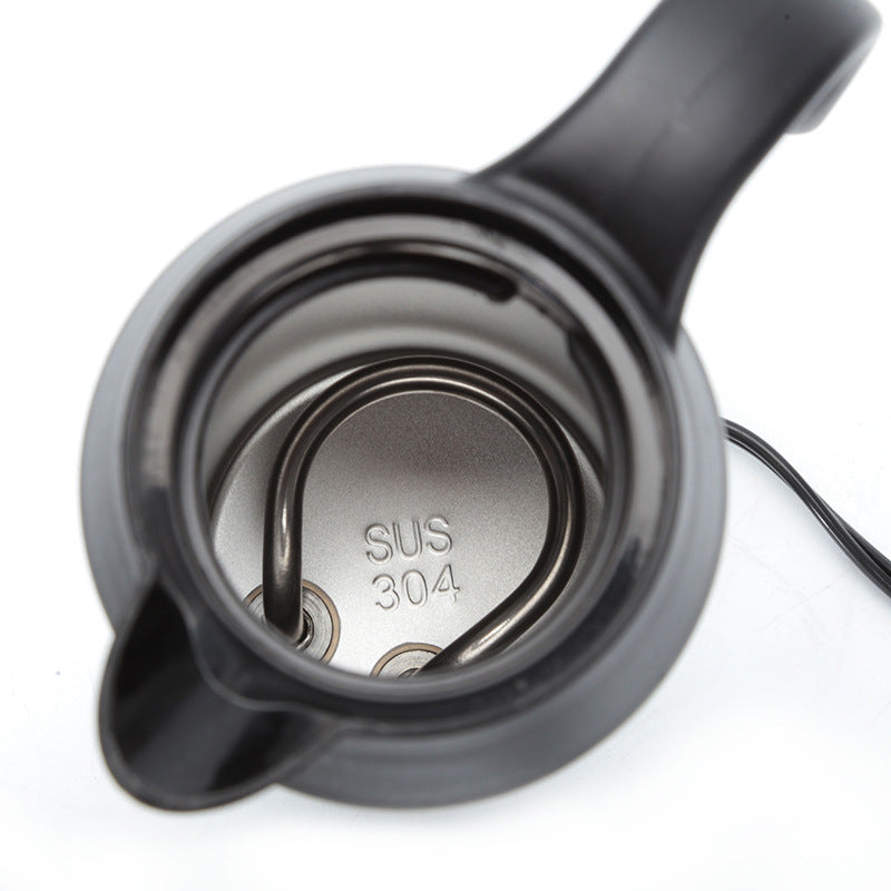 Stainless Steel Car Electric Kettle – 750ML Portable Travel Kettle for Car