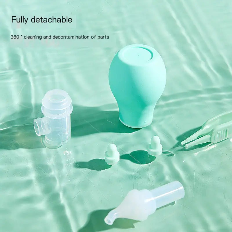 Nasal Aspirator for Newborns 0–3 Months – Soft Silicone Baby Nasal Aspirator