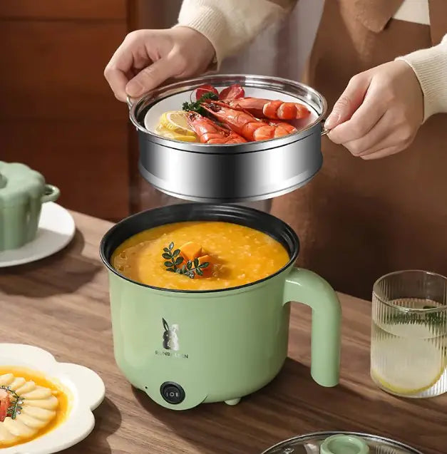 2-in-1 Multifunctional Electric Cooker – 2L/3L Smart Digital Cooker with Non-Stick Pot, Keep Warm & Safety Lock
