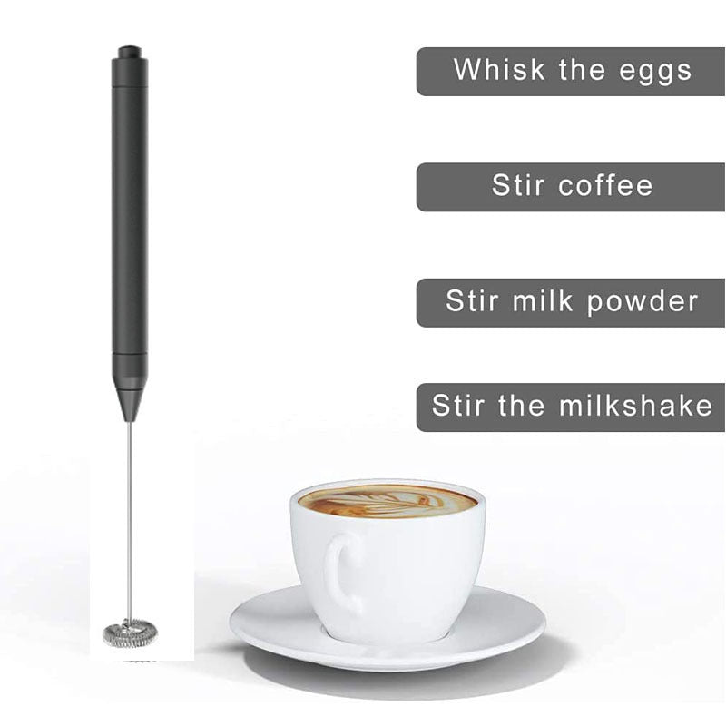Electric Handheld Milk Frother – Best Handheld Milk Frother for Coffee, Lattes, & More