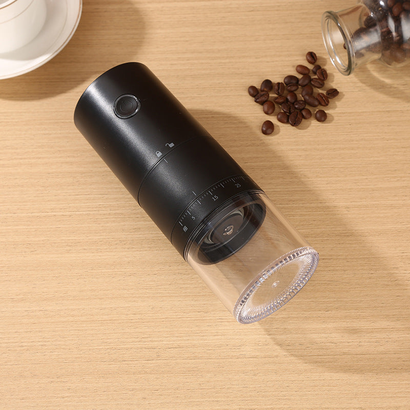 Portable Electric Coffee Grinder – USB Rechargeable Bean Pulveriser | Best Coffee Grinder Portable for Travel, Home & Office