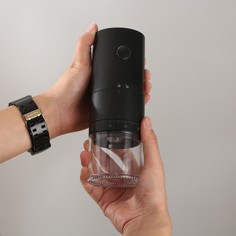 Portable Electric Coffee Grinder – USB Rechargeable Bean Pulveriser | Best Coffee Grinder Portable for Travel, Home & Office
