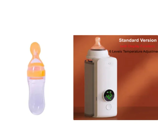USB Baby Bottle Warmer – Portable Rechargeable Bottle Warmer with Intelligent Temp Control