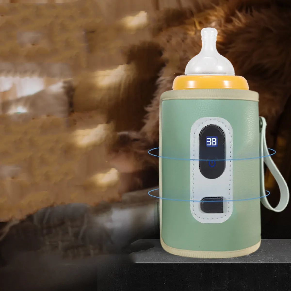 Cozy Portable Bottle Warmer – Compact & Fast-Heating Warmer for Baby Bottles