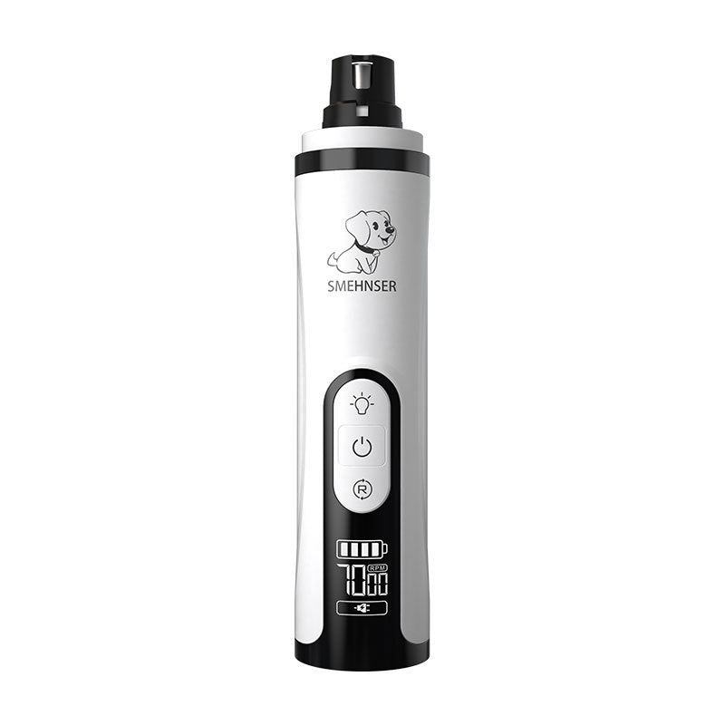Best Electric Pet Nail Grinder – Rechargeable High-Power Nail Trimmer for Dogs & Cats
