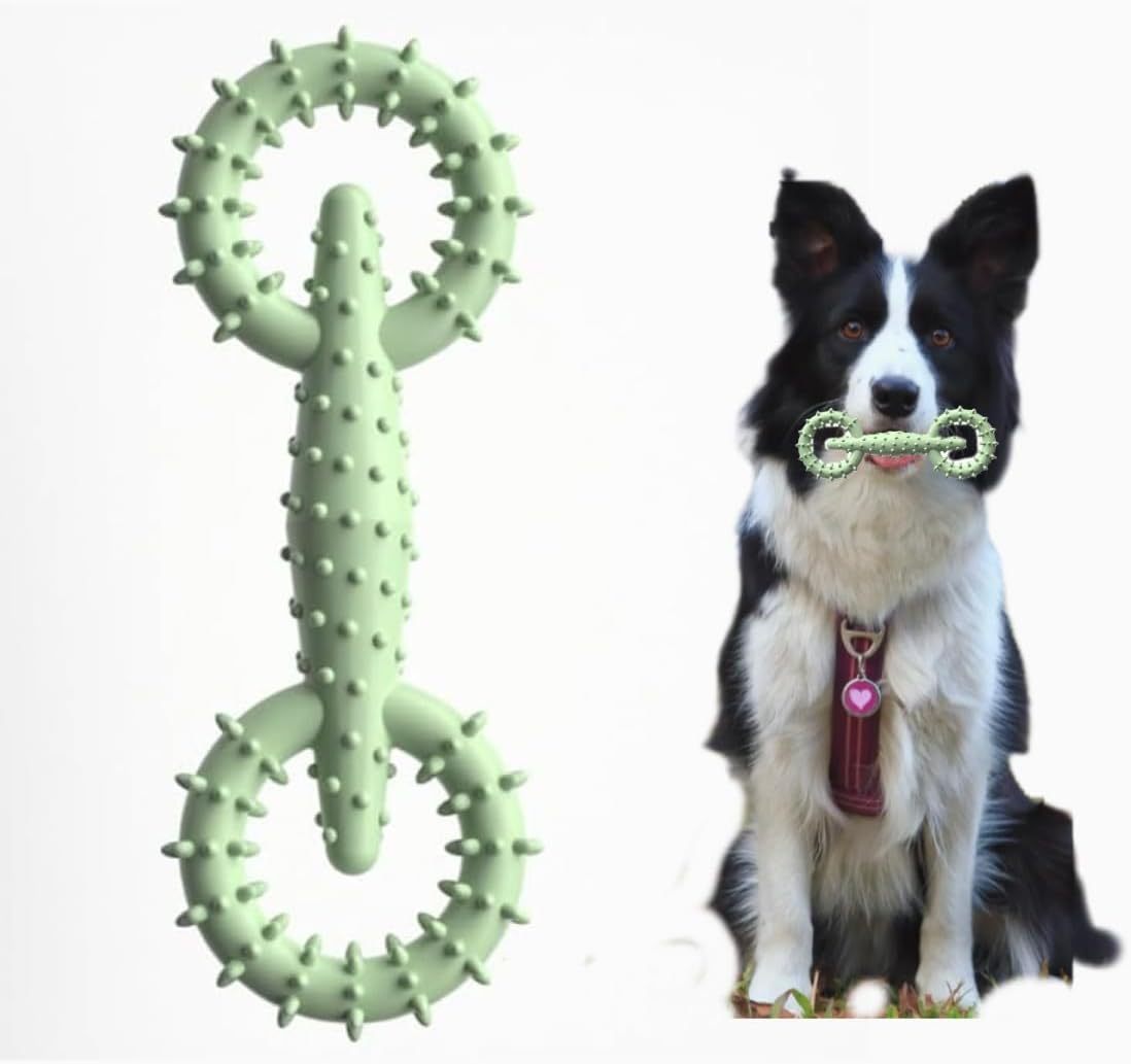 Durable Puppy Pet Chew Toy Ring – Best TPR Dog Chew Toy for Teething Puppies