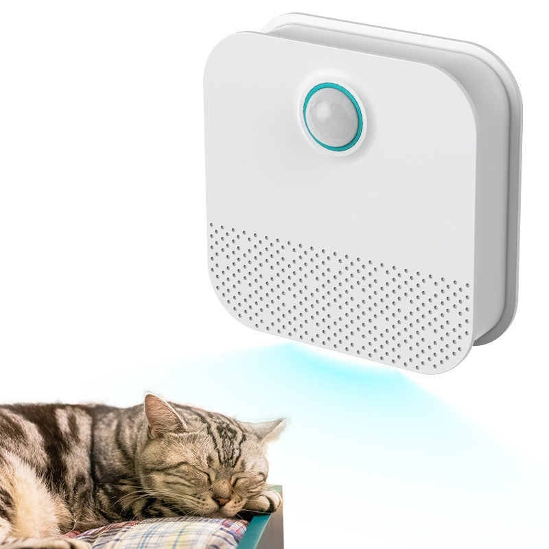 Rechargeable Pet Deodorizer – Best Cat Litter Odor Purifier for a Fresh & Clean Home