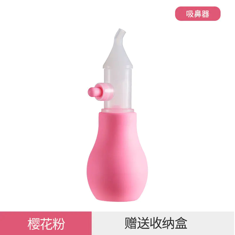 Nasal Aspirator for Newborns 0–3 Months – Soft Silicone Baby Nasal Aspirator