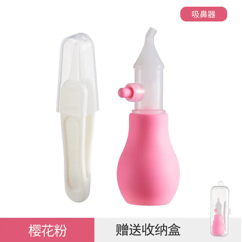 Nasal Aspirator for Newborns 0–3 Months – Soft Silicone Baby Nasal Aspirator