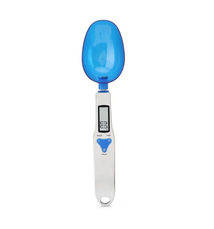 Digital Measuring Spoon Scale – Electronic Kitchen Scale with LCD Display, 0.1g Precision for Cooking & Baking (3 Spoon Set)