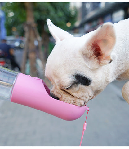 Best Portable Dog Water Bottle Dispenser – Leak-Proof Travel Dog Water Bottle with Bowl