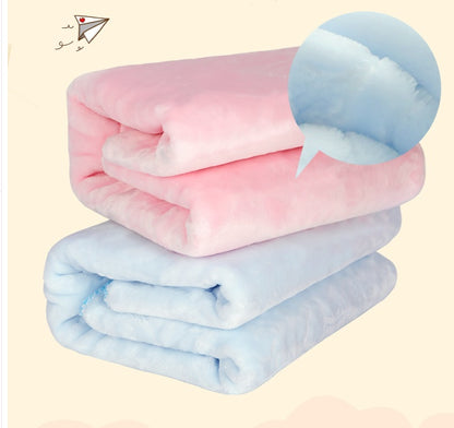 Soft Thermal Pet Blanket for Dogs & Cats – Plush Fleece Pet Throw for Bed, Couch & Crate, Machine Washable