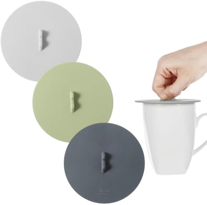 Reusable Silicone Lids for Cups – Food-Grade Airtight Mug & Tea Cup Covers