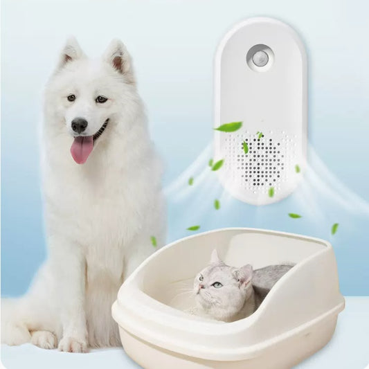 Noval Smart Pet Deodorizer – Automatic Cat Litter Basin Air Purifier for Fresh, Odor-Free Homes