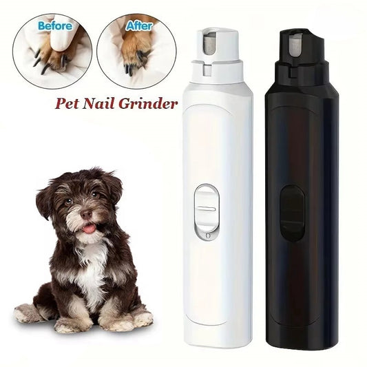Professional Electric Pet Nail Grinder – Safe Nail Trimmer for Dogs & Cats, Battery Operated
