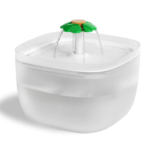 Lychee 2L Cat Water Fountain – Automatic Pet Drinking Fountain with LED Light