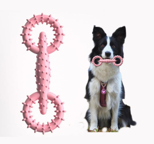 Durable Puppy Pet Chew Toy Ring – Best TPR Dog Chew Toy for Teething Puppies