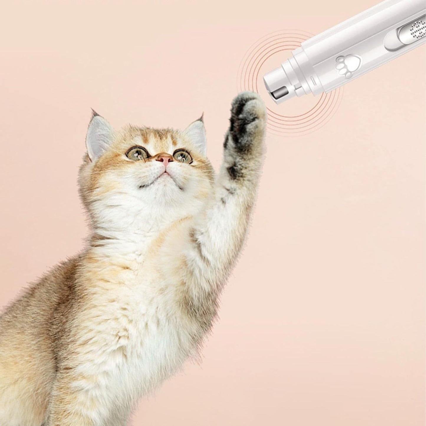 Professional Electric Pet Nail Grinder – Rechargeable Nail Clipper & Sharpener for Dogs & Cats