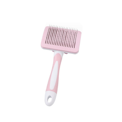 Professional Pet Self Cleaning Slicker Brush – Hair Removal & Massage Grooming Comb for Dogs & Cats