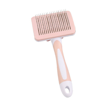 Professional Pet Self Cleaning Slicker Brush – Hair Removal & Massage Grooming Comb for Dogs & Cats