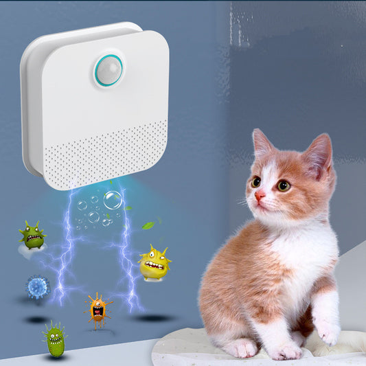 Rechargeable Pet Deodorizer – Best Cat Litter Odor Purifier for a Fresh & Clean Home