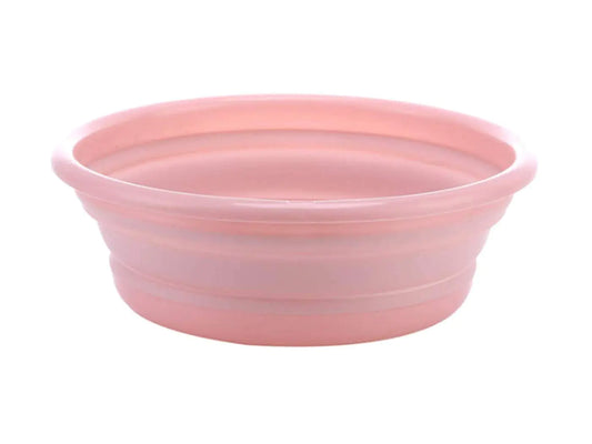 10" Collapsible Dish Tub Bowl – BPA-Free Lightweight Wash Basin for Camping, Travel & Kitchen