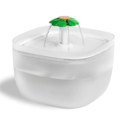 Lychee 2L Cat Water Fountain – Automatic Pet Drinking Fountain with LED Light