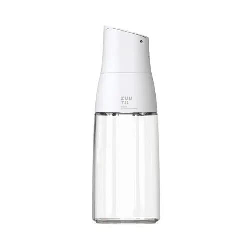 Zuutii Olive Oil Dispenser Bottle for Kitchen – Drip-Free Glass Cooking Oil Bottle with Gravity-Pull Auto Cap