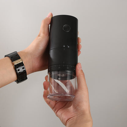 Portable Electric Coffee Grinder – USB Rechargeable Bean Pulveriser | Best Coffee Grinder Portable for Travel, Home & Office