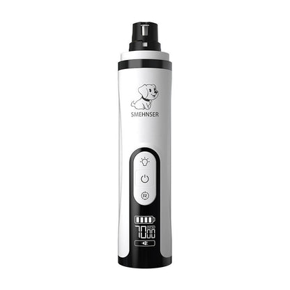 Best Electric Pet Nail Grinder – Rechargeable High-Power Nail Trimmer for Dogs & Cats