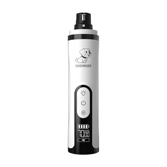Best Electric Pet Nail Grinder – Rechargeable High-Power Nail Trimmer for Dogs & Cats