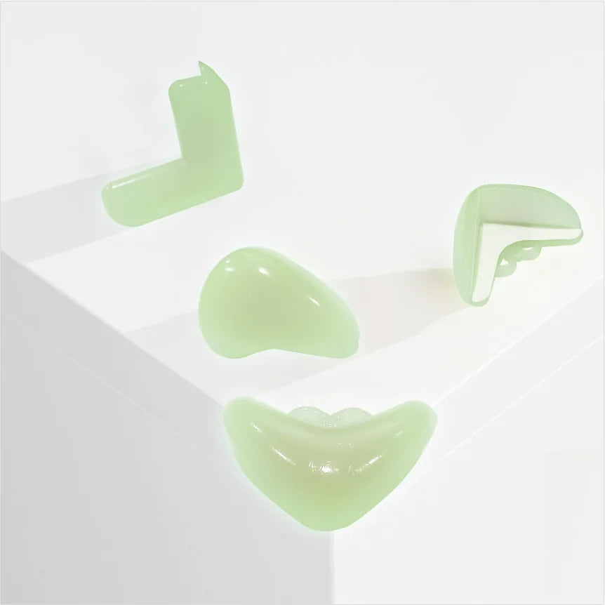 Glow-in-the-Dark Transparent Corner Protectors for Kids – Baby Safety Table & Furniture Bumpers