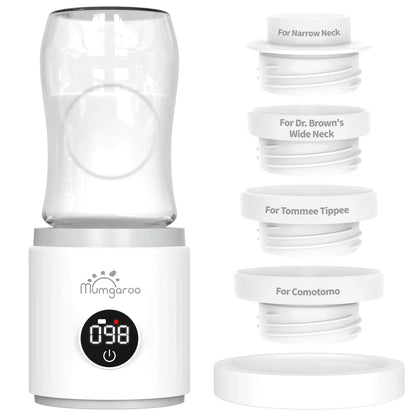 Mumgaroo Portable Bottle Warmer – Rechargeable USB Baby Bottle Warmer