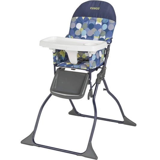 Cosco Simple Fold Portable Baby High Chair – Comet | Easy Clean, Adjustable Tray & Compact Folding Design