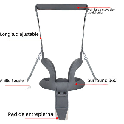 Baby Walker Harness with Anti-SlAdjustable Baby Walker Harness for Toddlers – Safe Anti-Slip Walking Assistant with Bellip Design for Kids